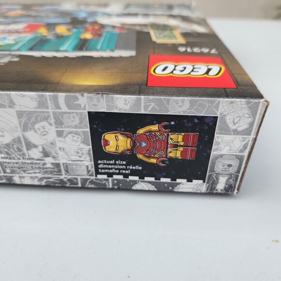 NEW LEGO Marvel Iron Man Armory Toy Building Set 76216 Avengers Lego Set with MK - Picture 8 of 16
